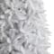 12ft. Pre-Lit Slim White Artificial Christmas Tree, Warm White LED Lights